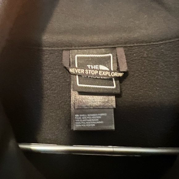 The North Face TNF Apex Bionic Micro Polka Dot Softshell Jacket Women Sz Medium - Picture 5 of 6